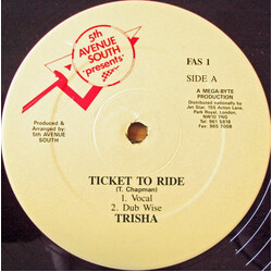 Trisha (6) Ticket To Ride USED VINYL 12INCH