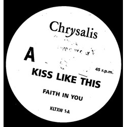 Kiss Like This Faith In You USED VINYL 12INCH 45 RPM PROMO