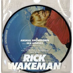 Rick Wakeman Animal Showdown USED VINYL 7INCH 45 RPM SINGLE PICTURE DISC