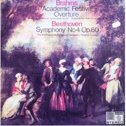 Johannes Brahms / Ludwig van Beethoven / Bournemouth Symphony Orchestra / Sir Charles Groves Academic Festival Overture, Symphony No. 4 Vinyl LP USED