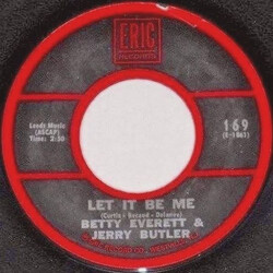Betty Everett / Jerry Butler Let It Be Me / Smile Vinyl USED