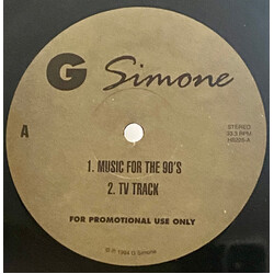 G. Simone Untitled USED VINYL 12INCH PROMO 33 S RPM