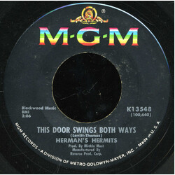 Herman's Hermits This Door Swings Both Ways / For Love USED VINYL 7INCH 45 RPM SINGLE