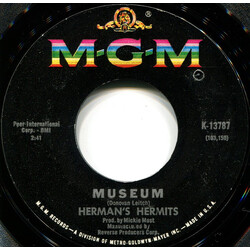 Herman's Hermits Museum USED VINYL 7INCH 45 RPM STYRENE