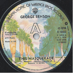 George Benson This Masquerade USED VINYL 7INCH 45 RPM SINGLE
