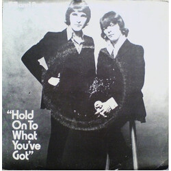 Bill & Buster Hold On To What You've Got USED VINYL 7INCH SINGLE PROMO