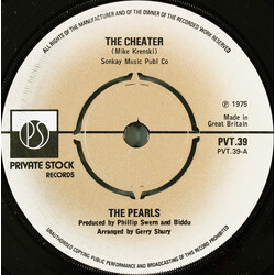 The Pearls The Cheater USED VINYL 7INCH 45 RPM