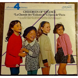 La Chorale Des Enfants De L'Opera De Paris Children Of France Vinyl LP USED