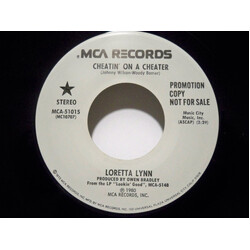 Loretta Lynn Cheatin' On A Cheater USED VINYL 7INCH 45 RPM SINGLE PROMO