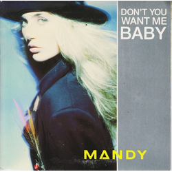 Mandy Smith Don't You Want Me Baby Vinyl 7" USED