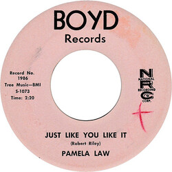 Pamela Law Just Like You Like It / What Did You Do USED VINYL 7INCH 45 RPM