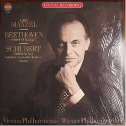 Ludwig van Beethoven / Franz Schubert / Wiener Philharmoniker / Lorin Maazel Symphony No. 5, Op. 67 / Symphony No. 8 Unfinished Vinyl LP USED