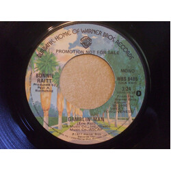 Bonnie Raitt Gamblin' Man USED VINYL 7INCH 45 RPM SINGLE PROMO STEREO MONO