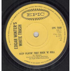 Edgar Winter's White Trash Keep Playin' That Rock 'N' Roll Vinyl USED