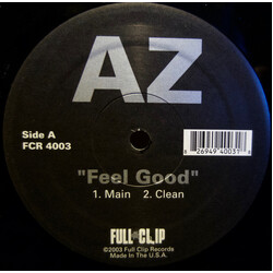 AZ Feel Good / The Essence USED VINYL 12INCH 33 S RPM