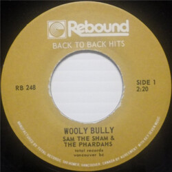 Sam The Sham & The Pharaohs / The Swinging Blue Jeans Wooly Bully / Hippy Hippy Shake USED VINYL 7INCH 45 RPM