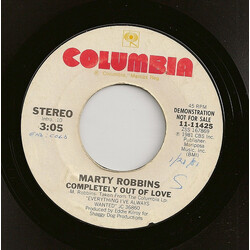 Marty Robbins Completely Out Of Love USED VINYL 7INCH 45 RPM PROMO