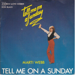 Marti Webb Tell Me On A Sunday / You Made Me Think You Were In Love USED VINYL 7INCH 45 RPM SINGLE