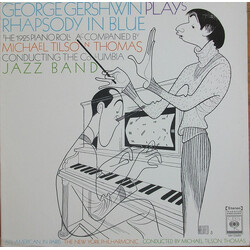 George Gershwin / Michael Tilson Thomas / The Columbia Jazz Band Rhapsody In Blue (The 1925 Piano Roll) Vinyl LP USED