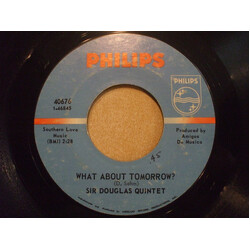 Sir Douglas Quintet What About Tomorrow? / A Nice Song Vinyl 7" USED