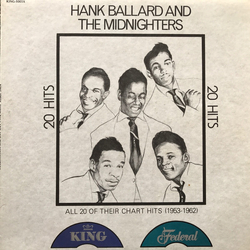 Hank Ballard & The Midnighters 20 Hits: All 20 Of Their Chart Hits (1953-1962) Vinyl LP USED