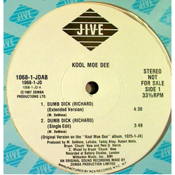 Kool Moe Dee Dumb Dick (Richard) Vinyl 12" USED