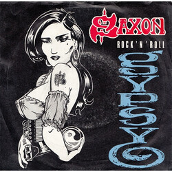 Saxon Rock 'N' Roll Gypsy USED VINYL 7INCH SINGLE 45 RPM