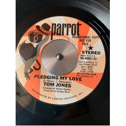 Tom Jones Pledging My Love Vinyl 7" USED