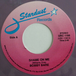 Bobby Bare Shame On Me USED VINYL 7INCH 45 RPM SINGLE
