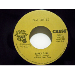 Dave "Baby" Cortez Rinky Dink / Getting Right Vinyl USED