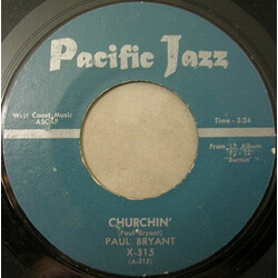 Paul Bryant Churchin' Vinyl 7" USED