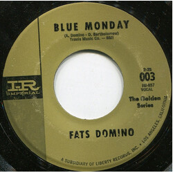 Fats Domino Blue Monday / I'm In Love Again USED VINYL 7INCH 45 RPM REISSUE