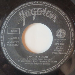 Ansambel Bratov Avsenik Zapojte Z Nami USED VINYL 7INCH EP