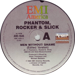 Phantom, Rocker & Slick Men Without Shame USED VINYL 7INCH 45 RPM SINGLE