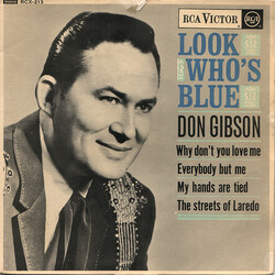 Don Gibson Look Who's Blue USED VINYL 7INCH EP 45 RPM MONO