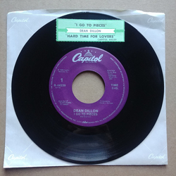 Dean Dillon I Go To Pieces Vinyl 7" USED