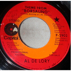 Al De Lory Theme From Borsalino Vinyl 7" USED