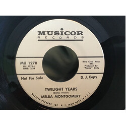 Melba Montgomery The Day Your Memory Came To Town / Twilight Years USED VINYL 7INCH SINGLE 45 RPM PROMO