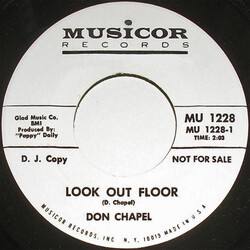 Don Chapel Look Out Floor / All Track of Me Vinyl USED