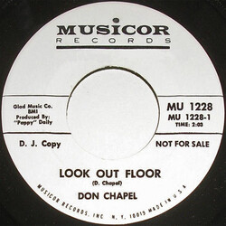 Don Chapel Look Out Floor / All Track of Me USED VINYL 7INCH 45 RPM SINGLE PROMO