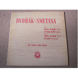 Antonín Dvořák / Bedřich Smetana / Aeolian String Quartet Dvorak String Quartet No. 6 Smetana  String Quartet No. 1 Vinyl LP USED