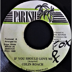 Colin Roach If You Should Love Me USED VINYL 7INCH 45 RPM
