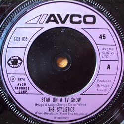 The Stylistics Star On A TV Show USED VINYL 7INCH 45 RPM SINGLE