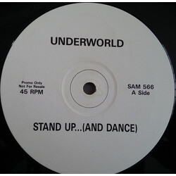 Underworld Stand Up USED VINYL 12INCH SINGLE PROMO