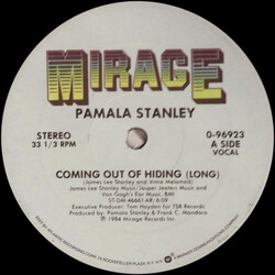 Pamala Stanley Coming Out Of Hiding USED VINYL 12INCH 33 S RPM