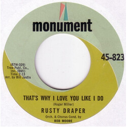 Rusty Draper Night Life USED VINYL 7INCH 45 RPM SINGLE STYRENE