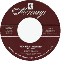 Rusty Draper No Help Wanted / Texarkana Baby USED VINYL 7INCH SINGLE 45 RPM