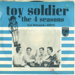 The Four Seasons Toy Soldier / Betrayed USED VINYL 7INCH 45 RPM SINGLE STYRENE