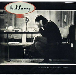 k.d. lang I'm Down To My Last Cigarette USED VINYL 7INCH 45 RPM SINGLE