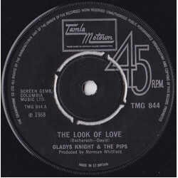 Gladys Knight And The Pips The Look Of Love USED VINYL 7INCH 45 RPM SINGLE